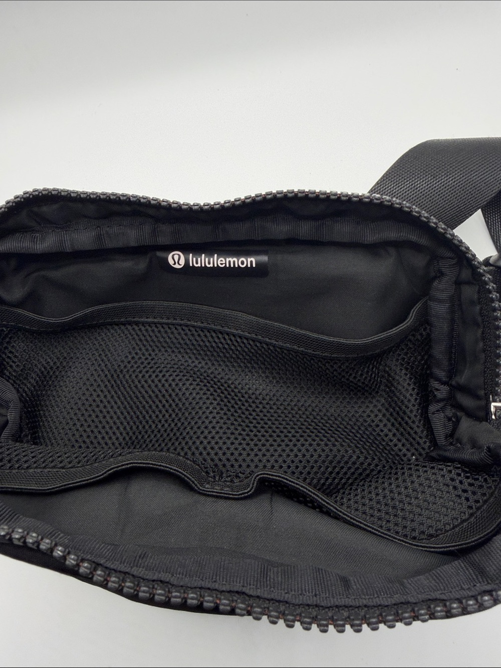 lululemon athletica Black Belt Bag with Bronze Logo Accent - Picture 5 of 8